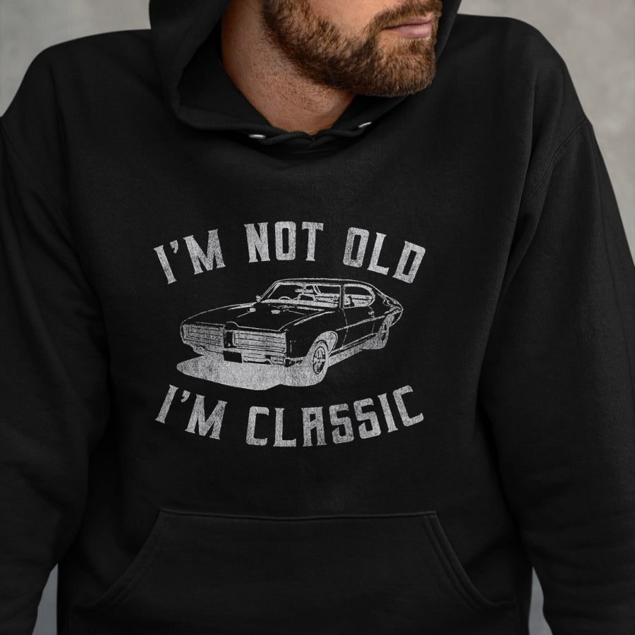 Best Wife Shirt, Wife and Husband Unisex T-Shirt/Hoodie/Sweatshirt HLT00 - I'm Not Old I'm Classic Funny Car Graphic - Mens & Womens Short Sleeve T-Shirt (1)