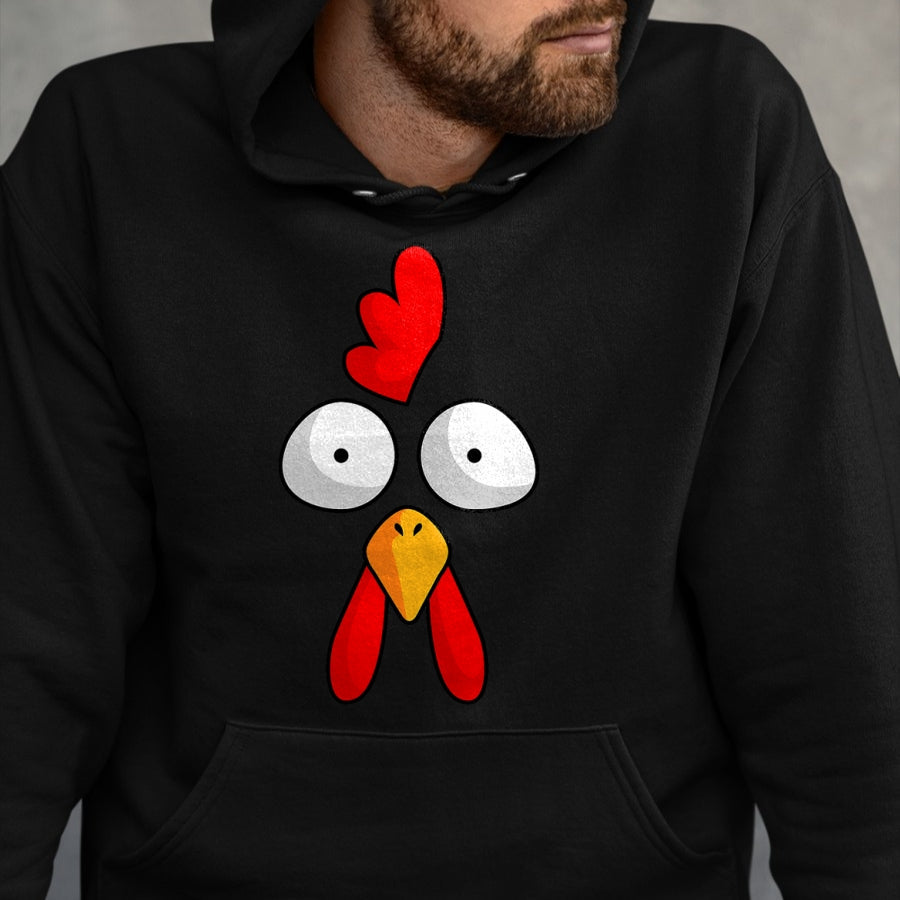 Best Farmer Life Shirt, Funny Farmer UnisexT-Shirt/Hoodie/Sweatshirt HLT00 - Chicken Face Rooster Halloween Costume Farm Poultry T-Shirt Small
