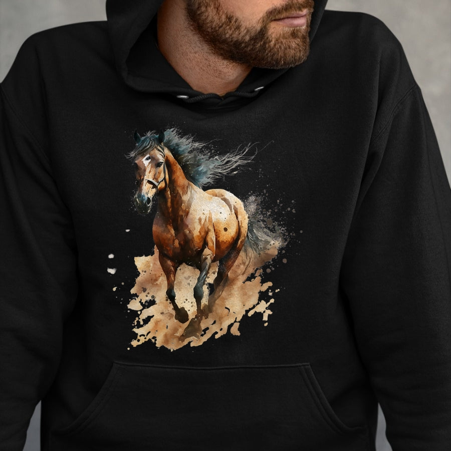 Best Horse Lover Shirt , Funny Horse UnisexT-Shirt/Hoodie/Sweatshirt HLT00 - Beautiful Horse Graphic Horse Art Print for Girls T-Shirt
