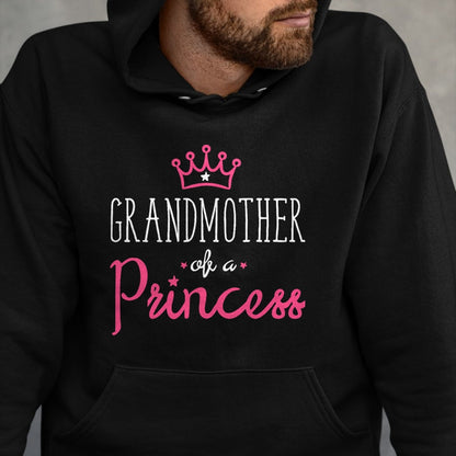 Best Grandma Shirt, Proud Grandma Unisex T-Shirt/Hoodie/Sweatshirt HLT00 - Grandma Granddaughter Shirts Matching Queen Princess T Shirt T-Shirt