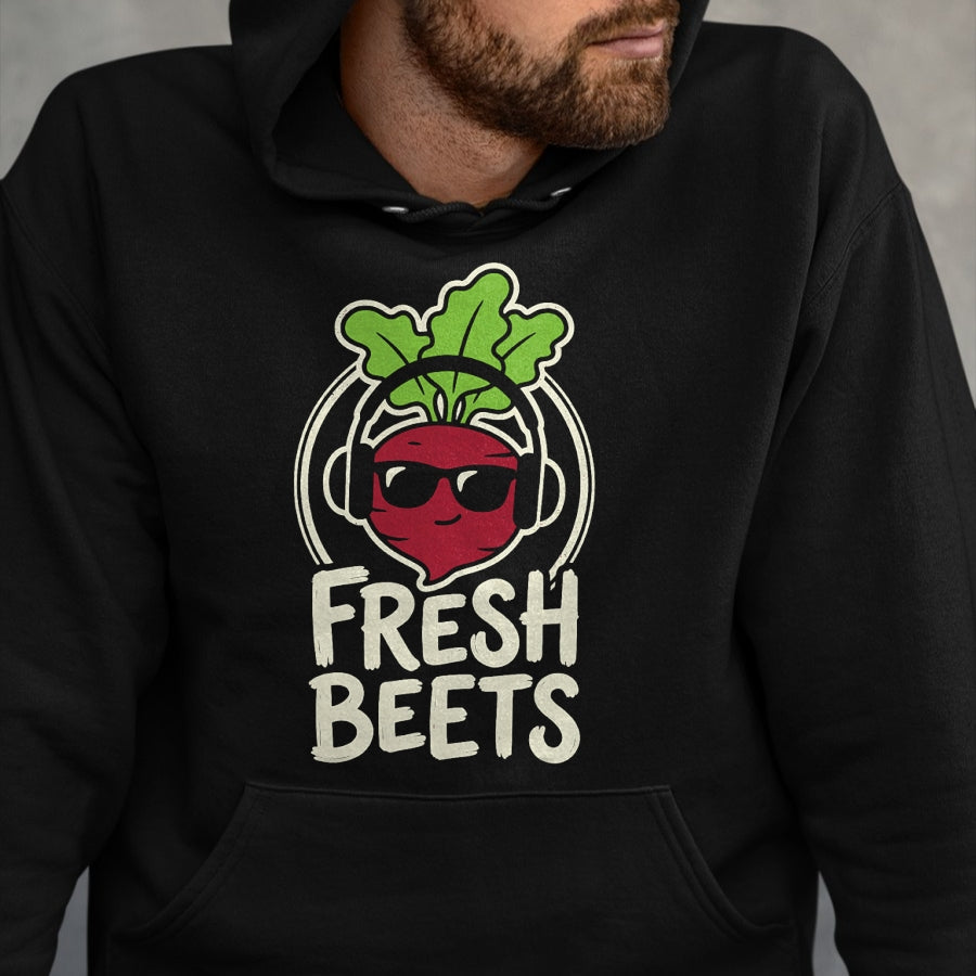 Best Farmer Life Shirt, Funny Farmer UnisexT-Shirt/Hoodie/Sweatshirt HLT00 - Fresh Beets Funny Beet Vegetable Farm Farmer Farming Tee T-Shirt