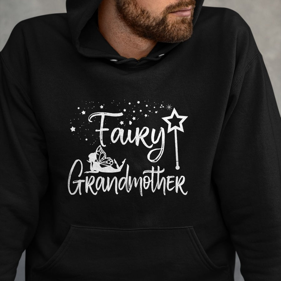 Best Grandma Shirt, Proud Grandma Unisex T-Shirt/Hoodie/Sweatshirt HLT00 - Womens Fairy Grandmother Fairytales Grandma Granny Ever T-Shirt