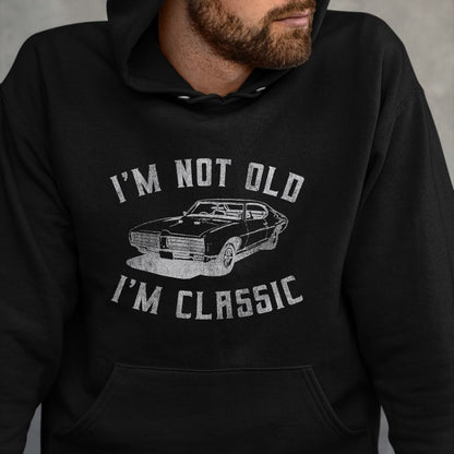 Best Wife Shirt, Wife and Husband Unisex T-Shirt/Hoodie/Sweatshirt HLT00 - I'm Not Old I'm Classic Funny Car Graphic - Mens & Womens Short Sleeve T-Shirt