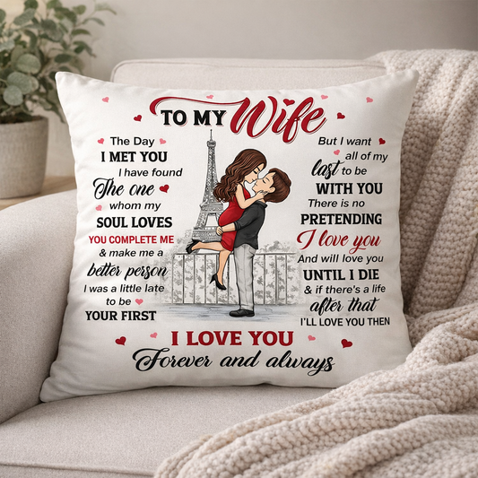 BEST PILLOW FOR YOU WIFE – PERFECT GIFT FROM HUSBAND (SKU2602-34)