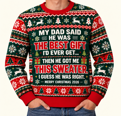 UGLY SWEARTER FOR YOUR KIDS - AWESOME GIFT FOR CHRISTMAS - NTTD00 A04-3 (SKU2610-221)