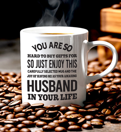 FUNNY MUG FOR YOUR WIFE - PERFECT GIFT FOR VALENTINE'S DAY - GIFT FROM HUSBAND NTTD00 (SKU12-327)