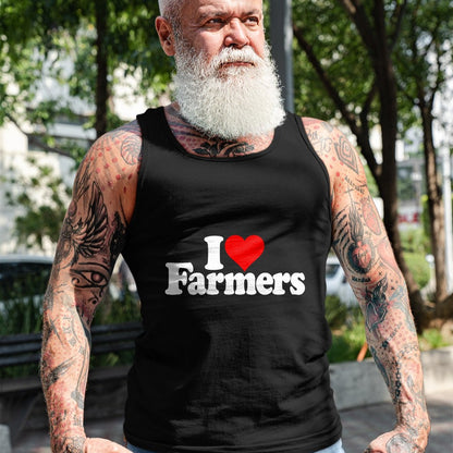 Best Farmer Life Shirt, Funny Farmer UnisexT-Shirt/Hoodie/Sweatshirt HLT00 - I LOVE HEART FARMERS T-Shirt