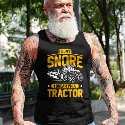 Best Farmer Life Shirt, Funny Farmer UnisexT-Shirt/Hoodie/Sweatshirt HLT00 - I Don't Snore I Dream I'm A Tractor - Funny Farmer T-Shirt