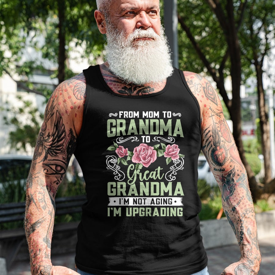 Best Grandma Shirt, Proud Grandma Unisex T-Shirt/Hoodie/Sweatshirt HLT00 - Mom Grandma Great Grandma Mothers Day T-Shirt (1)
