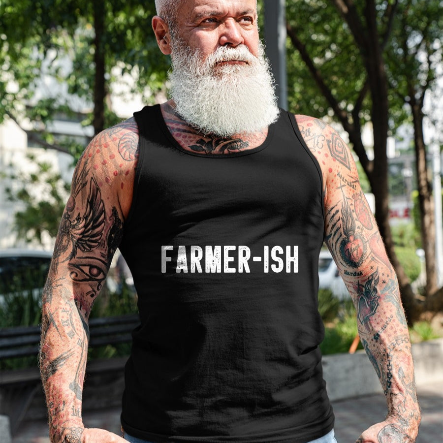 Best Farmer Life Shirt, Funny Farmer UnisexT-Shirt/Hoodie/Sweatshirt HLT00 - Farmer-ish Funny Farming Men Farmer Women Sarcastic Farm Dad T-Shirt