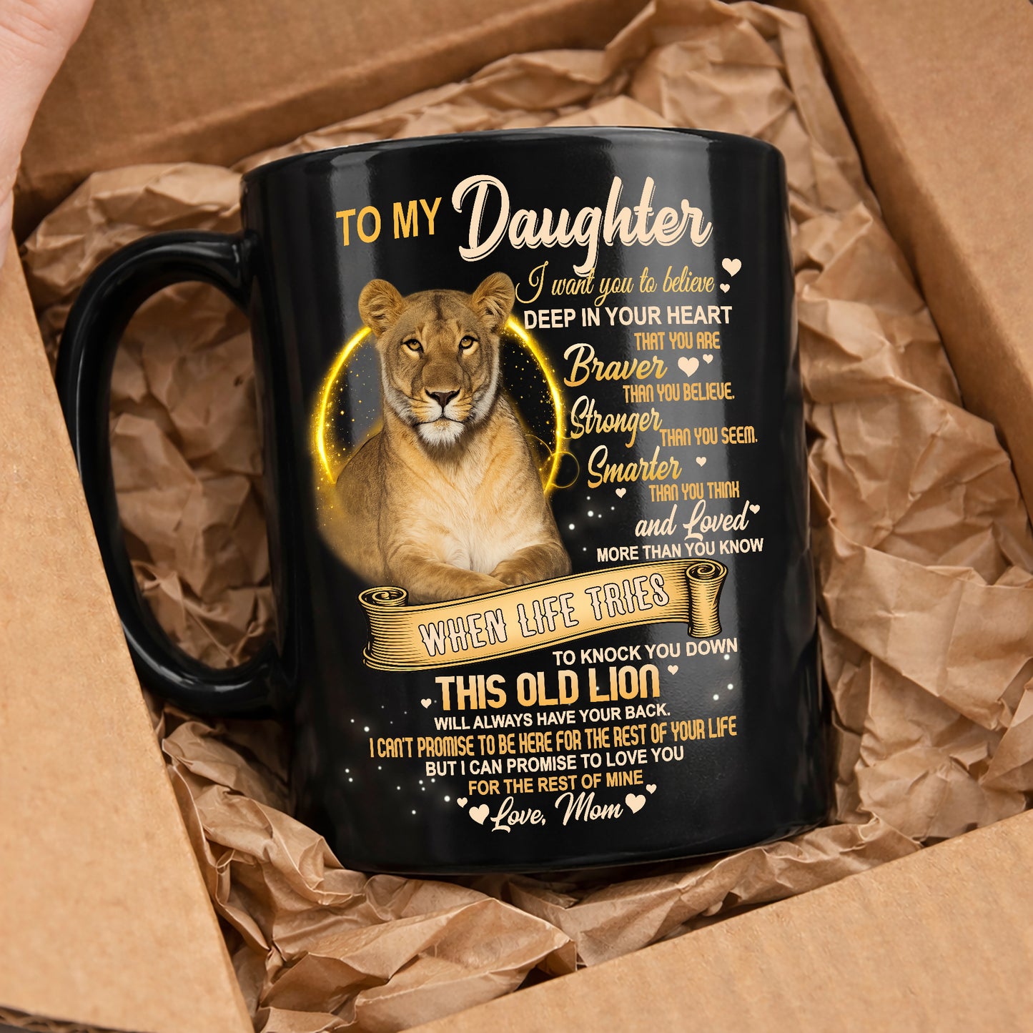 I WANT YOU TO BELIEVE - MUG FOR DAUGHTER - GIFT FROM MOM - NTTD00 (SKU2603-90)