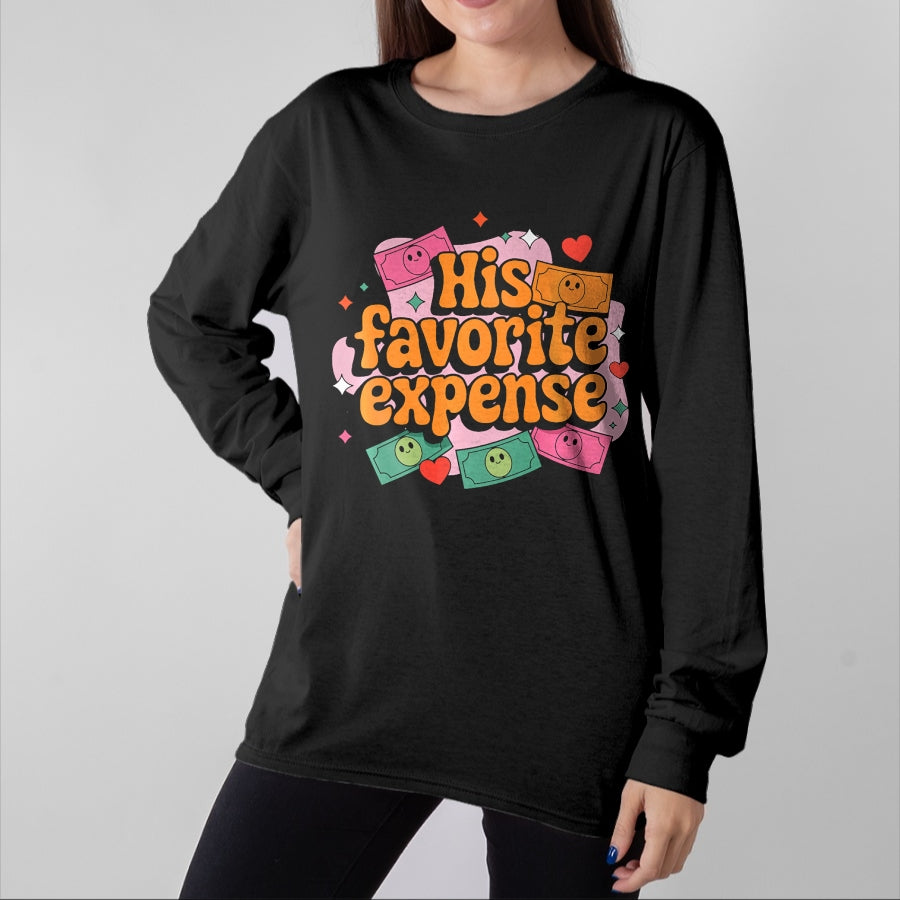 Best Wife Shirt, Wife and Husband Unisex T-Shirt/Hoodie/Sweatshirt HLT00 - Gift for wife T shirt, spoiled wife   Funny Spoiled Wife Husband Spoiled Wife His Favorite Expense P