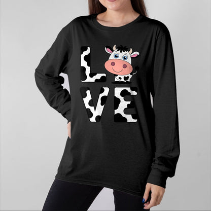 Best Farmer Life Shirt, Funny Farmer UnisexT-Shirt/Hoodie/Sweatshirt HLT00 - Cute Cow Art for Men Women Kids Farmer Cow Themed Cow Lover T-Shirt
