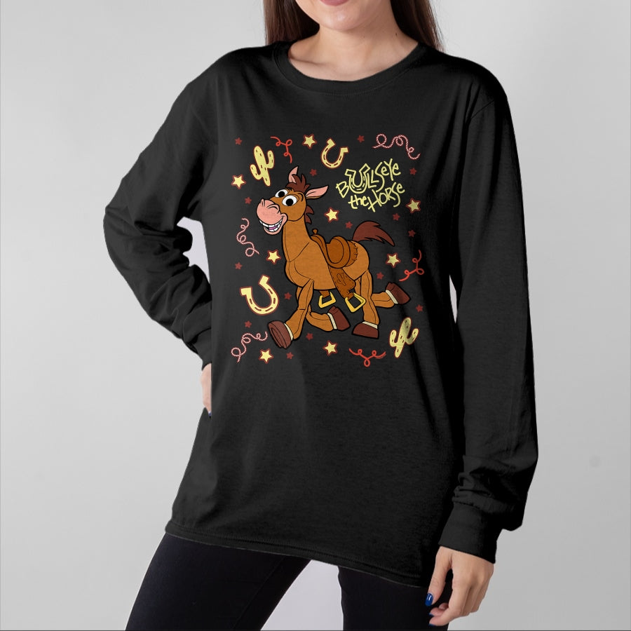 Best Horse Lover Shirt , Funny Horse UnisexT-Shirt/Hoodie/Sweatshirt HLT00 - Disney and Pixar_s Toy Story Bullseye Horse Western Collage T-Shirt