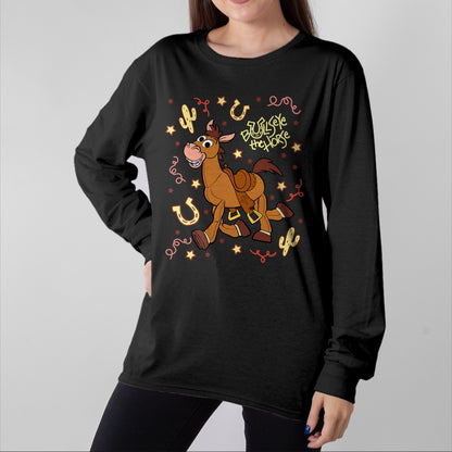 Best Horse Lover Shirt , Funny Horse UnisexT-Shirt/Hoodie/Sweatshirt HLT00 - Disney and Pixar_s Toy Story Bullseye Horse Western Collage T-Shirt