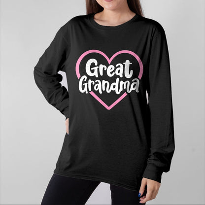 Best Grandma Shirt, Proud Grandma Unisex T-Shirt/Hoodie/Sweatshirt HLT00 - Great Grandma Great Grandmother T-Shirt