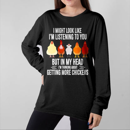 Best Farmer Life Shirt, Funny Farmer UnisexT-Shirt/Hoodie/Sweatshirt HLT00 - Funny Chicken Farmer Design Women Men Getting a lot Chickens T-Shirt Small