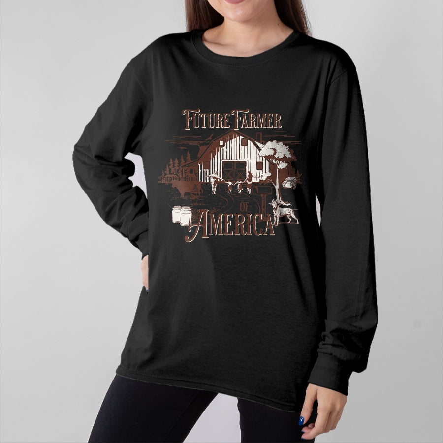 Best Farmer Life Shirt, Funny Farmer UnisexT-Shirt/Hoodie/Sweatshirt HLT00 - Future Farmer Of America T-Shirt