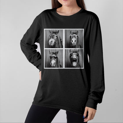 Best Horse Lover Shirt , Funny Horse UnisexT-Shirt/Hoodie/Sweatshirt HLT00 - Funny Horse Sunglasses T-Shirt