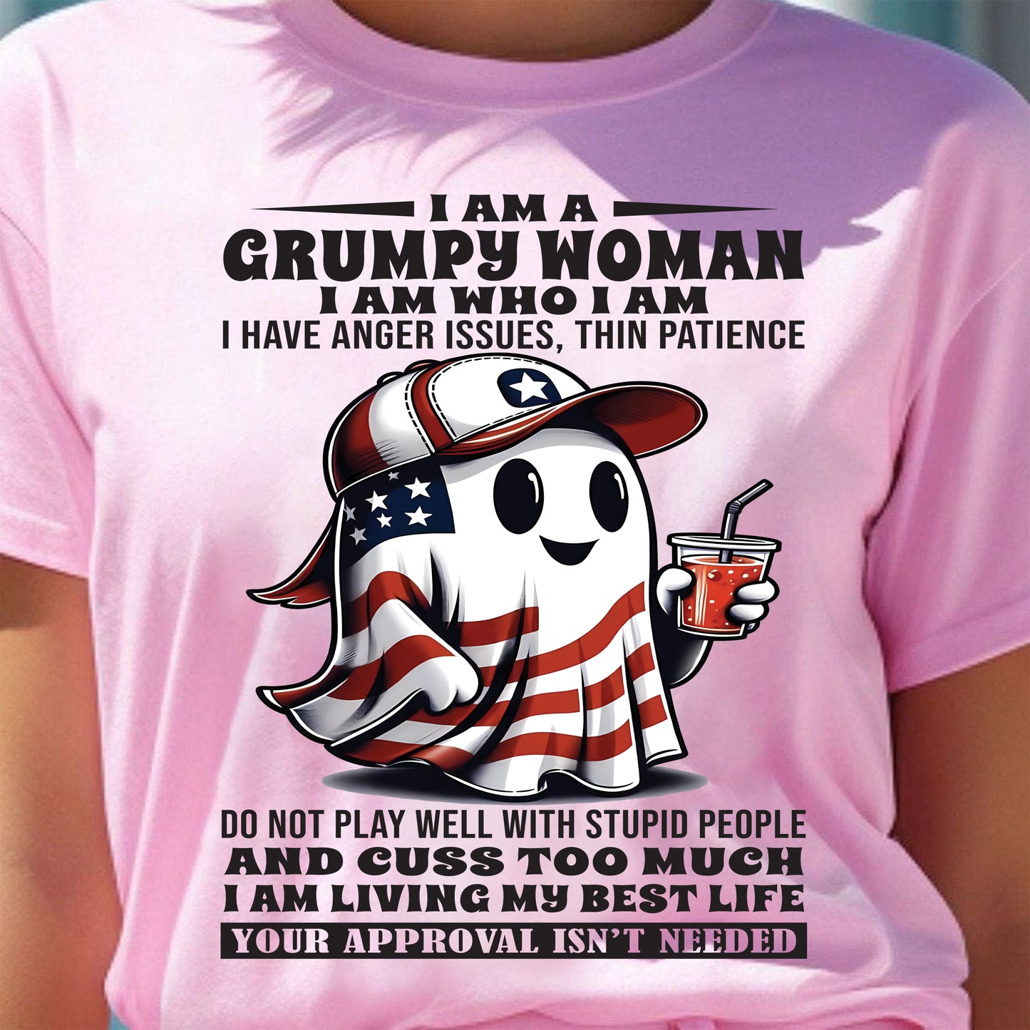 GRUMPY WOMEN IN USA - BIRTHDAY GIFT FOR WOMEN - NTTD00 (SKU-NTTD-GWUS)