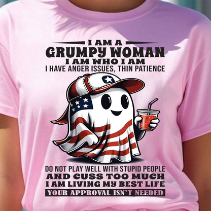 GRUMPY WOMEN IN USA - BIRTHDAY GIFT FOR WOMEN - NTTD00 (SKU-NTTD-GWUS)