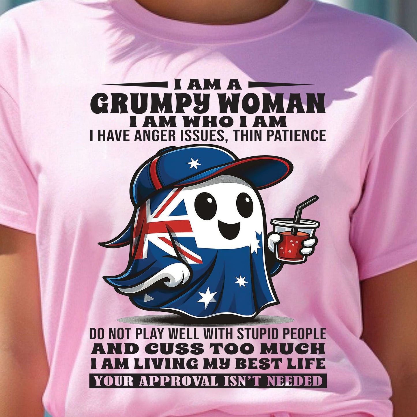 GRUMPY WOMEN IN AU - BIRTHDAY GIFT FOR WOMEN - NTTD00 (SKU09-83)