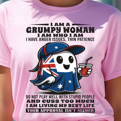 GRUMPY WOMEN IN AU - BIRTHDAY GIFT FOR WOMEN - NTTD00 (SKU09-83)