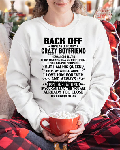 April - Back Off I Have An Extremely Crazy Boyfriend - NGHL04 (SKUT-BACKOFF-04)