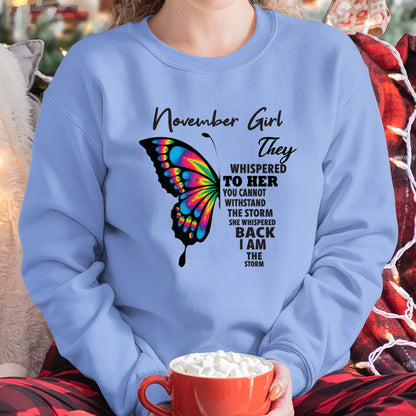 NOVEMBER GIRL, THEY WHISPERED TO HER YOU CANNOT WITHSTAND THE STORM SHE WHISPERED BACK I AM THE STORM – NTTD11 ( SKU26T-01297-11)