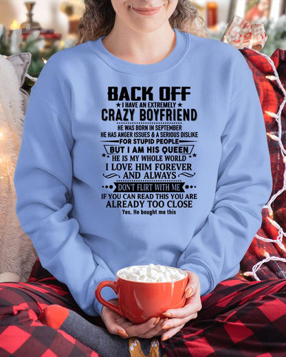 September - Back Off I Have An Extremely Crazy Boyfriend - NGHL09 (SKUT-BACKOFF-09)