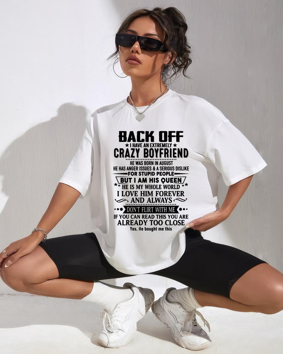 August - Back Off I Have An Extremely Crazy Boyfriend - NGHL08 (SKUT-BACKOFF-08)
