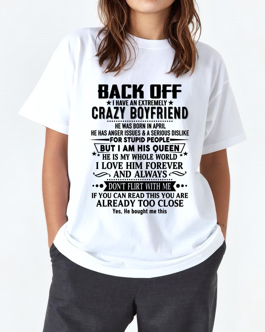 April - Back Off I Have An Extremely Crazy Boyfriend - NGHL04 (SKUT-BACKOFF-04)