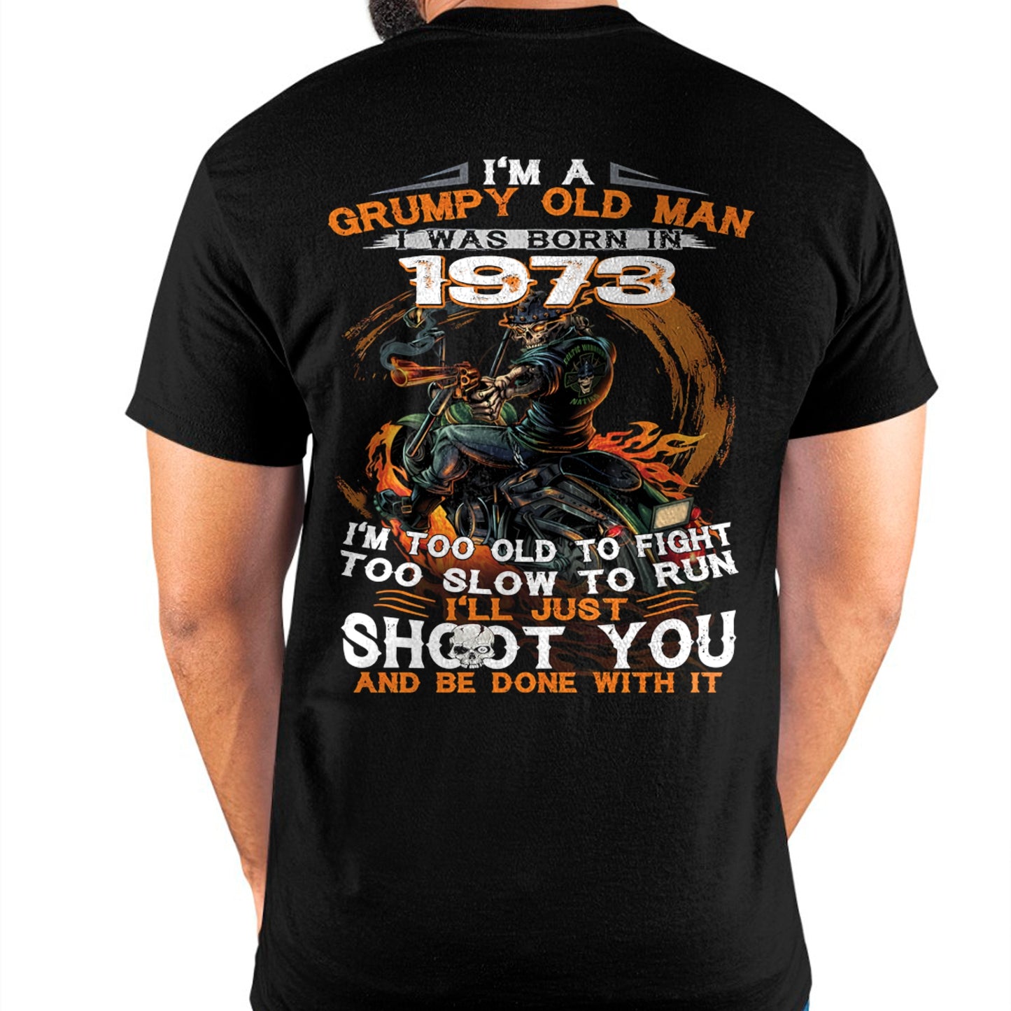 GRUMPY OLD MAN T-Shirt Us1973 (SKU07-26-1973)