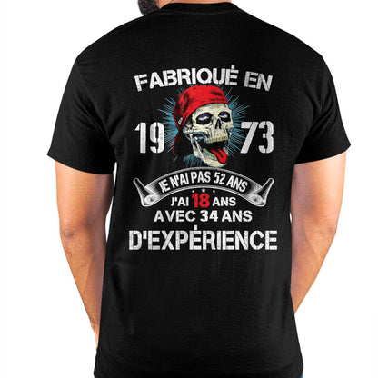 Fabriqué T-SHIRT Fr1973 (SKU07-22-1973)