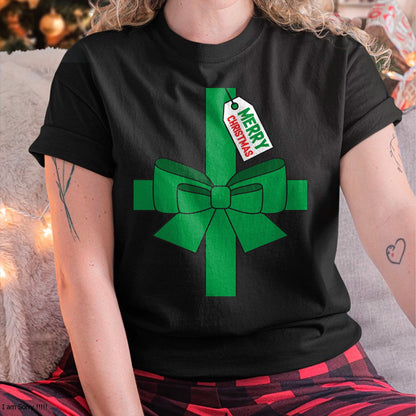 Funny DIY Christmas Present Costume T-Shirt - Christmas Unisex T-Shirt/Hoodie/Sweatshirt - HNDS00
