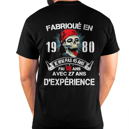Fabriqué T-SHIRT Fr1980 (SKU07-22-1980)
