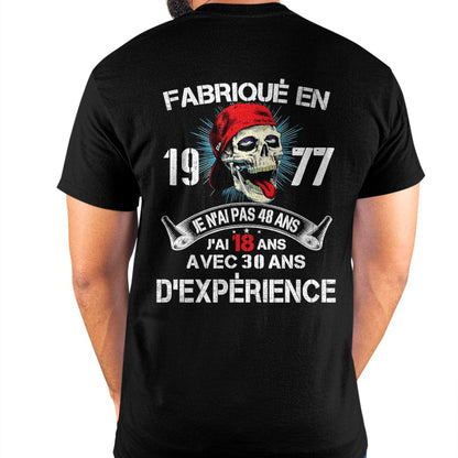 Fabriqué T-SHIRT Fr1977 (SKU07-22-1977)
