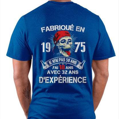 Fabriqué T-SHIRT Fr1975 (SKU07-22-1975)