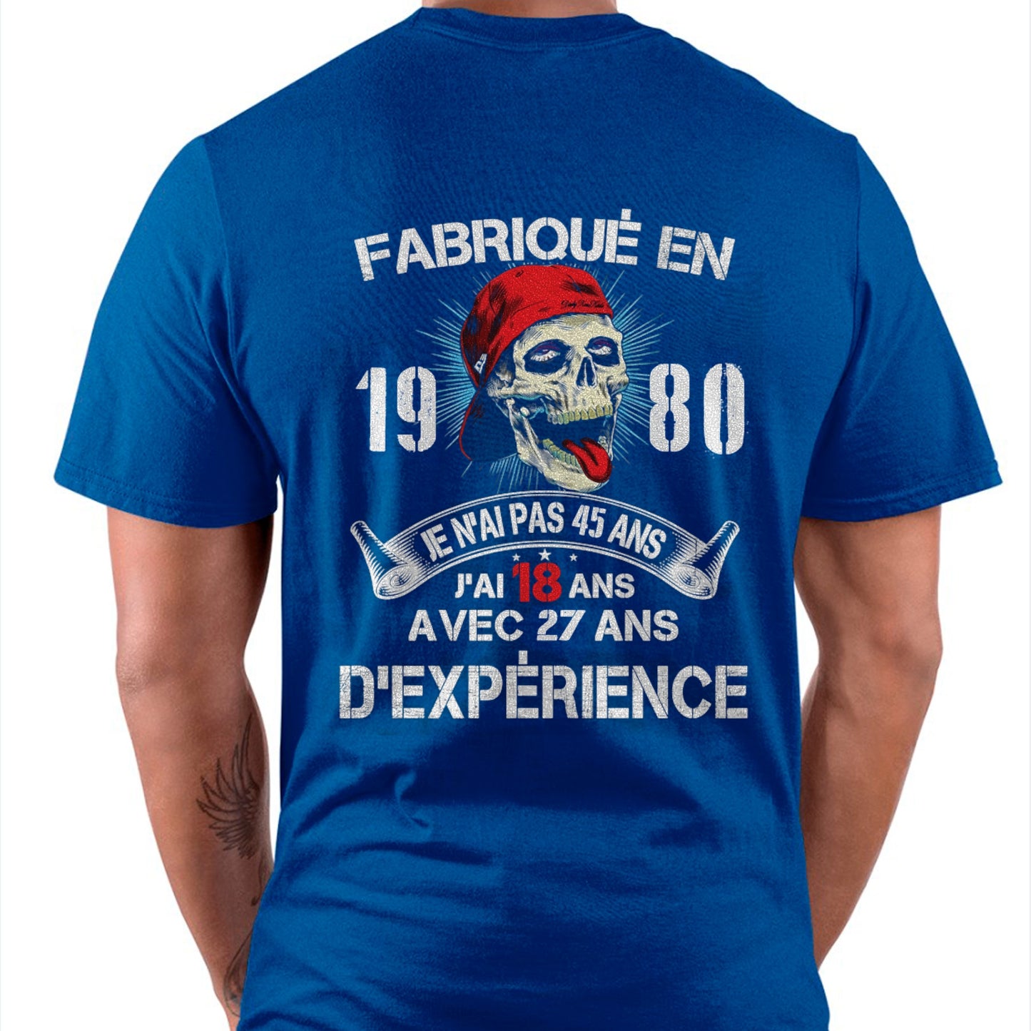 Fabriqué T-SHIRT Fr1980 (SKU07-22-1980)