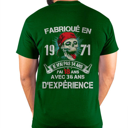 Fabriqué T-SHIRT Fr1971 (SKU07-22-1971)