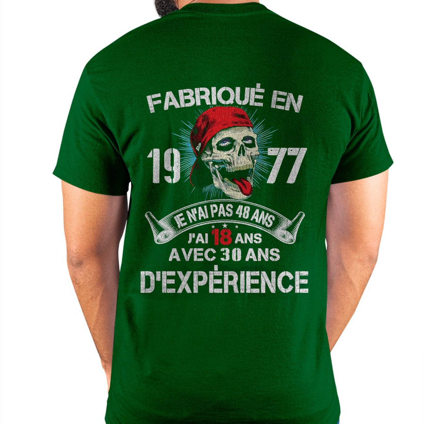 Fabriqué T-SHIRT Fr1977 (SKU07-22-1977)