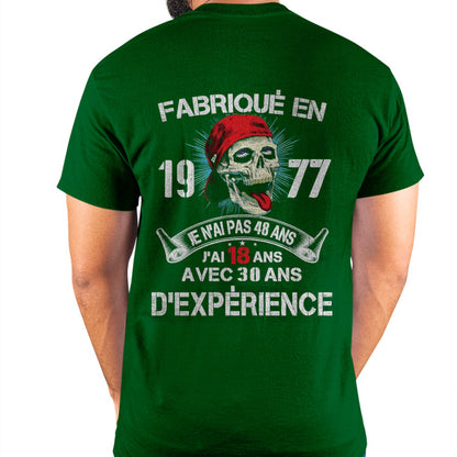 Fabriqué T-SHIRT Fr1977 (SKU07-22-1977)
