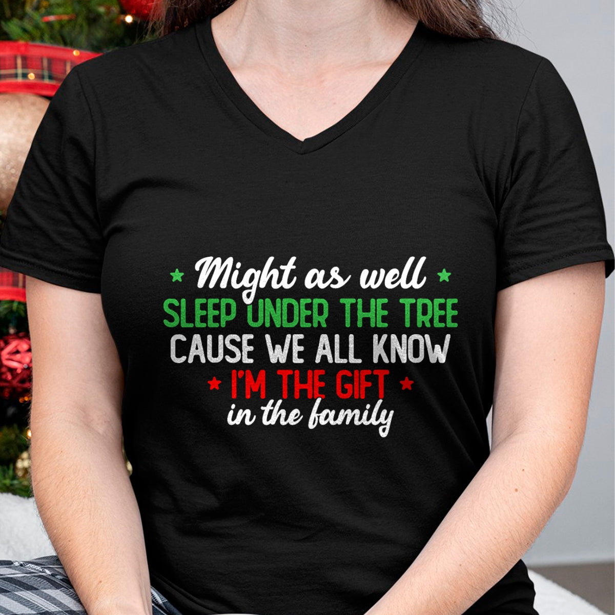 Christmas Humor Men Women Favorite Person Funny Christmas T-Shirt - Christmas Unisex T-Shirt/Hoodie/Sweatshirt - HNDS00