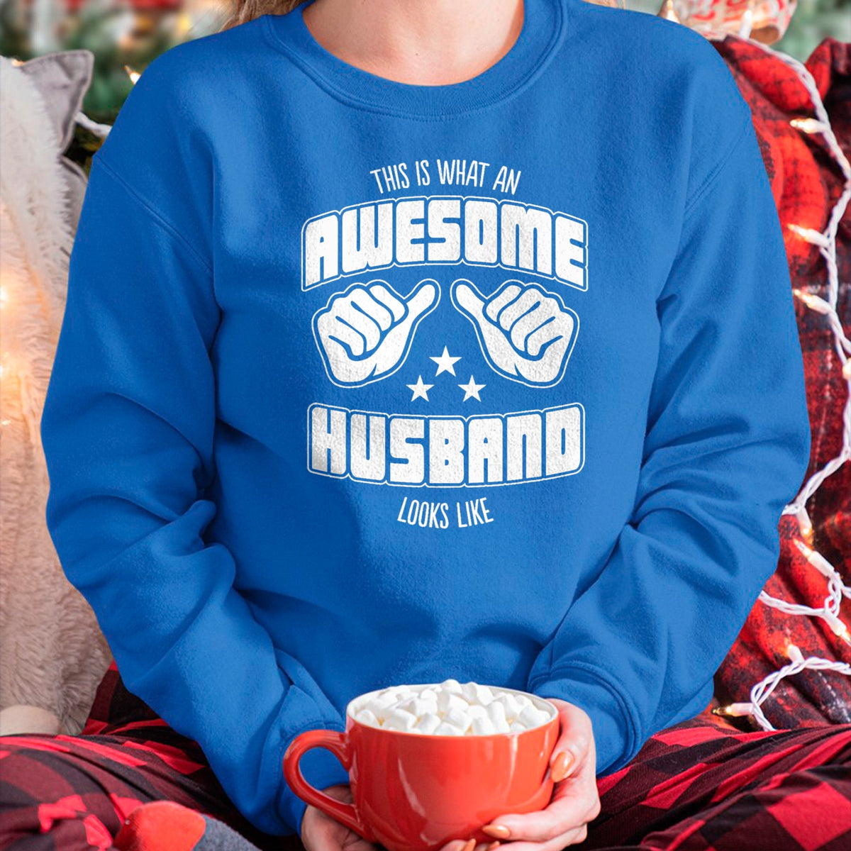 Best Wife Shirt, Wife and Husband Unisex T-Shirt/Hoodie/Sweatshirt HLT00 - This is What an Awesome Husband Looks Like T-Shirt Men Tee