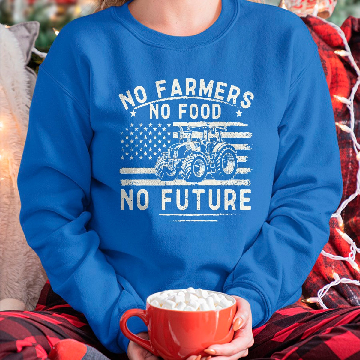 Best Farmer Life Shirt, Funny Farmer UnisexT-Shirt/Hoodie/Sweatshirt HLT00 - Farming Tractors USA Flag No Farmers No Food Farm Patriotic T-Shirt