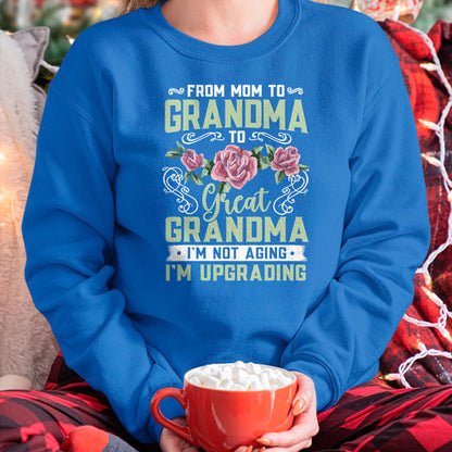 Best Grandma Shirt, Proud Grandma Unisex T-Shirt/Hoodie/Sweatshirt HLT00 - Mom Grandma Great Grandma Mothers Day T-Shirt (1)