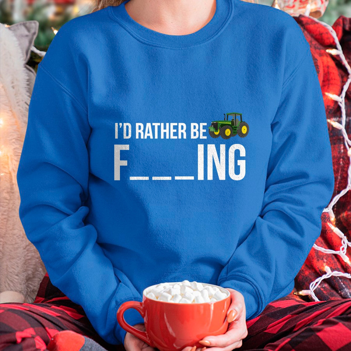 Best Farmer Life Shirt, Funny Farmer UnisexT-Shirt/Hoodie/Sweatshirt HLT00 - I'd Rather Be Farming T-Shirt Funny Farmer Gift Shirt T-Shirt