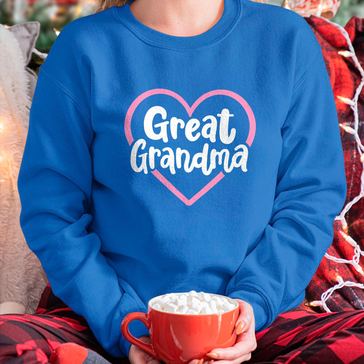 Best Grandma Shirt, Proud Grandma Unisex T-Shirt/Hoodie/Sweatshirt HLT00 - Great Grandma Great Grandmother T-Shirt