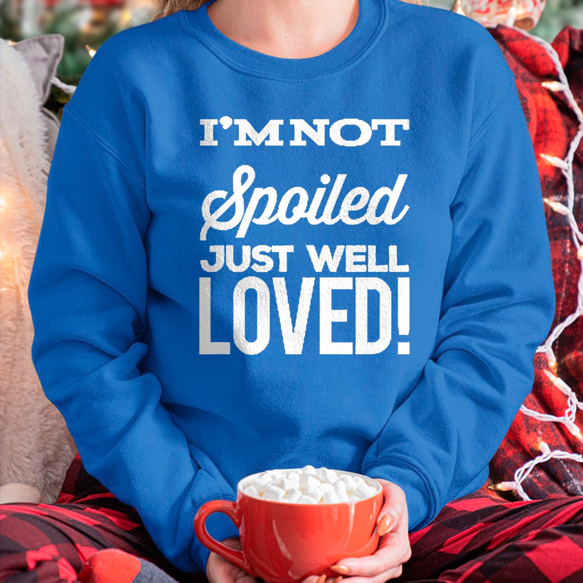 Best Wife Shirt, Wife and Husband Unisex T-Shirt/Hoodie/Sweatshirt HLT00 - Inspiration I'm Not Spoiled Just Well Loved Cute T-Shirt