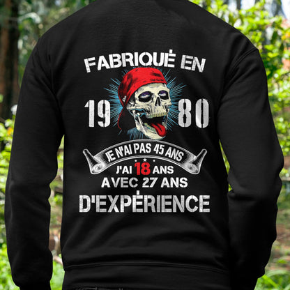 Fabriqué T-SHIRT Fr1980 (SKU07-22-1980)